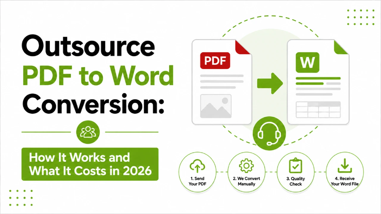 Outsource PDF to Word